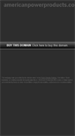 Mobile Screenshot of americanpowerproducts.com