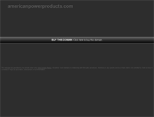 Tablet Screenshot of americanpowerproducts.com